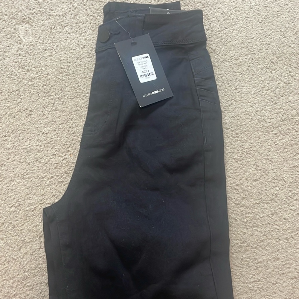 black pants